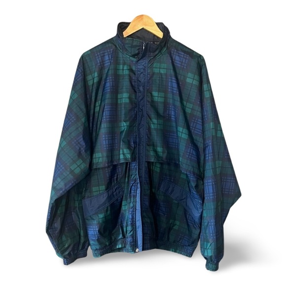 Plaid Jacket with Embroidered Crest - Picture 2 of 10